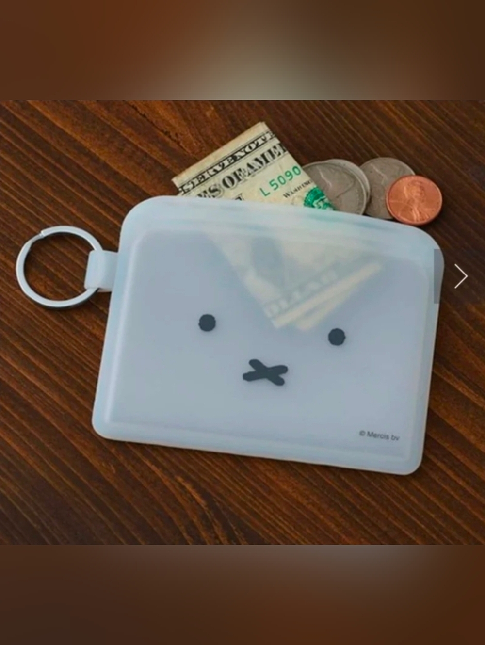 Miffy Silicone Mini Pouch  card case wallet Coin Purse kawaii plush sanrio